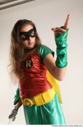 LUCY ROBN WITH LIGHTSABER